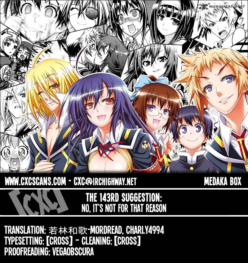 Medaka Box Chapter 143 page 1