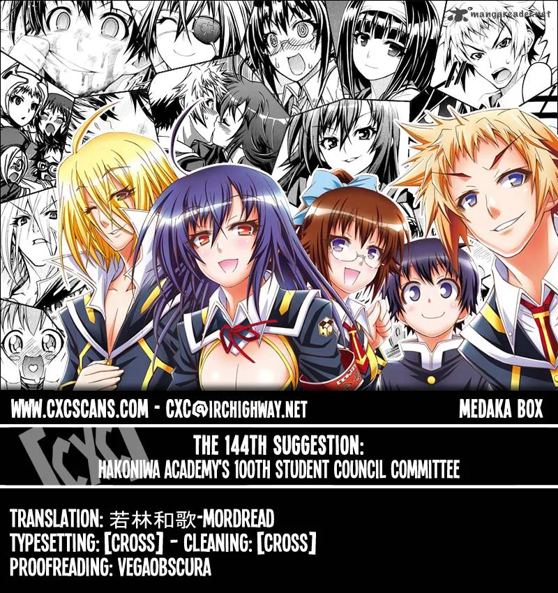 Medaka Box Chapter 144 page 1