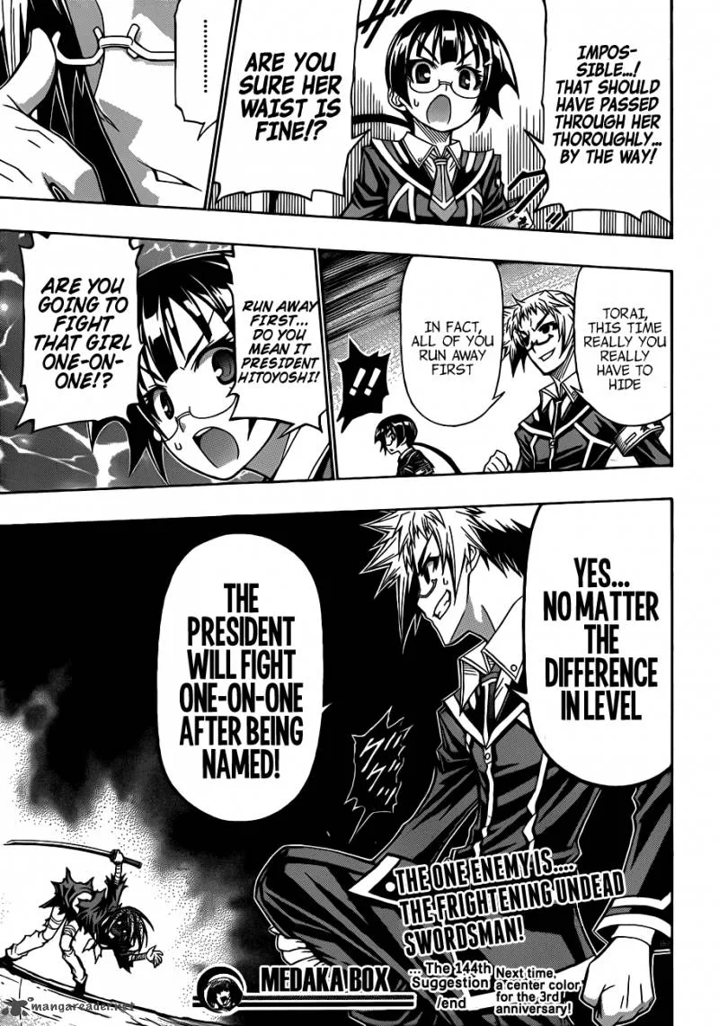 Medaka Box Chapter 144 page 20