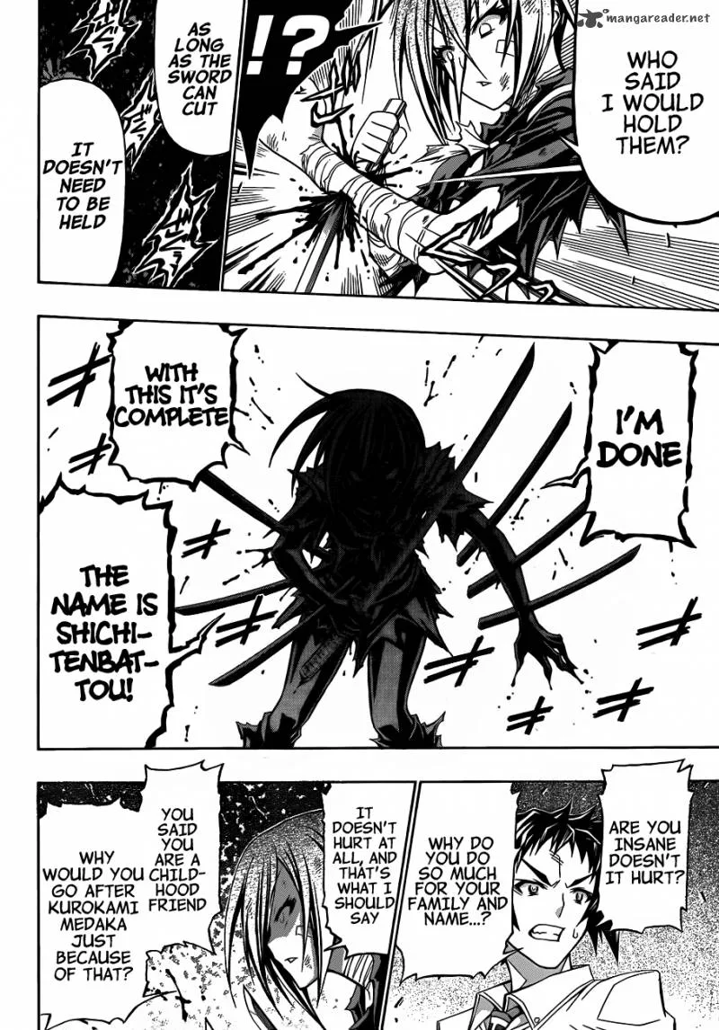 Medaka Box Chapter 145 page 12