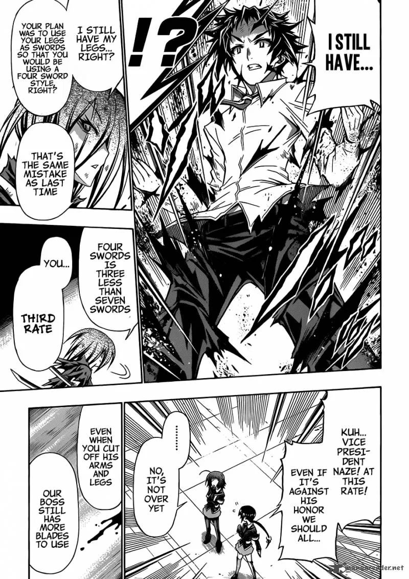 Medaka Box Chapter 145 page 17