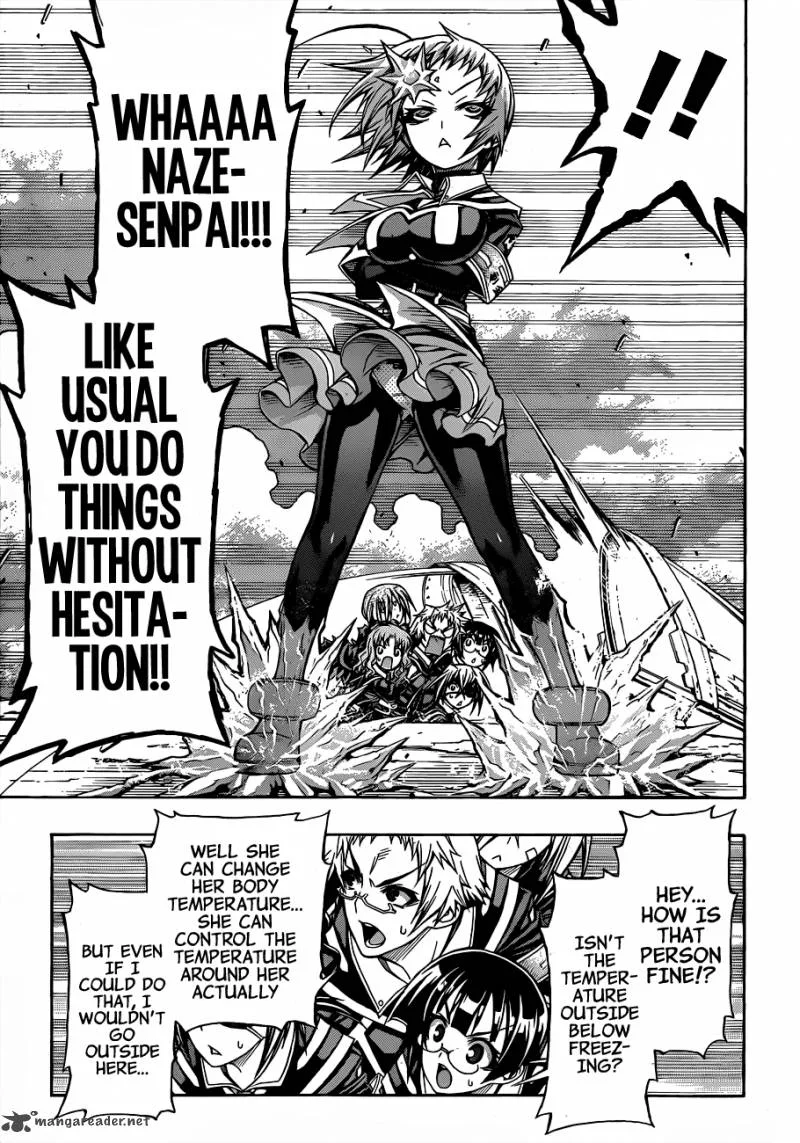 Medaka Box Chapter 146 page 17
