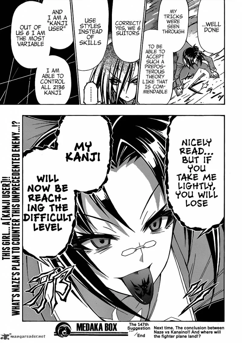 Medaka Box Chapter 147 page 20