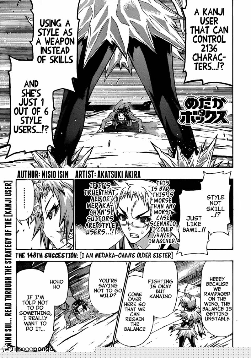 Medaka Box Chapter 148 page 1