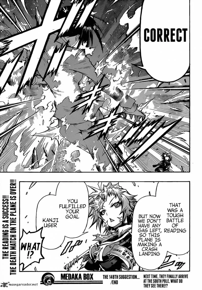 Medaka Box Chapter 148 page 15
