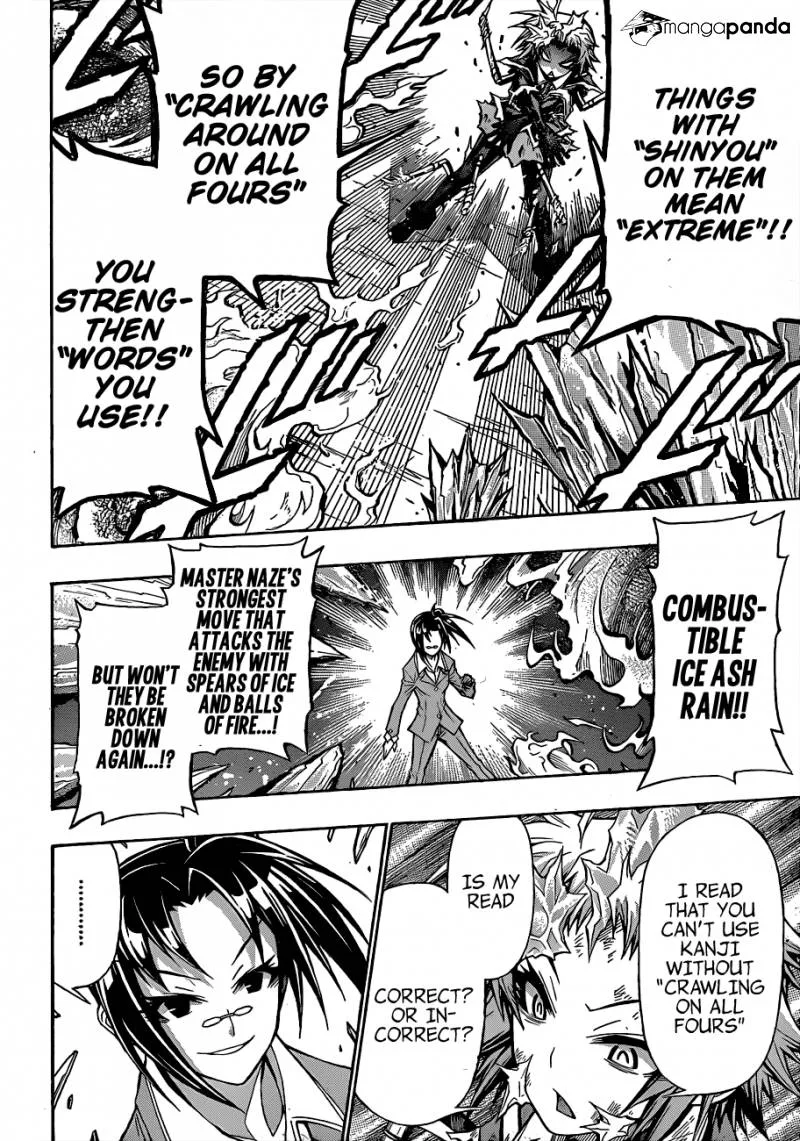 Medaka Box Chapter 148 page 14