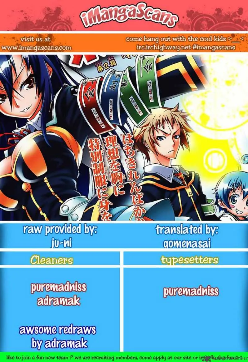 Medaka Box Chapter 15 page 20