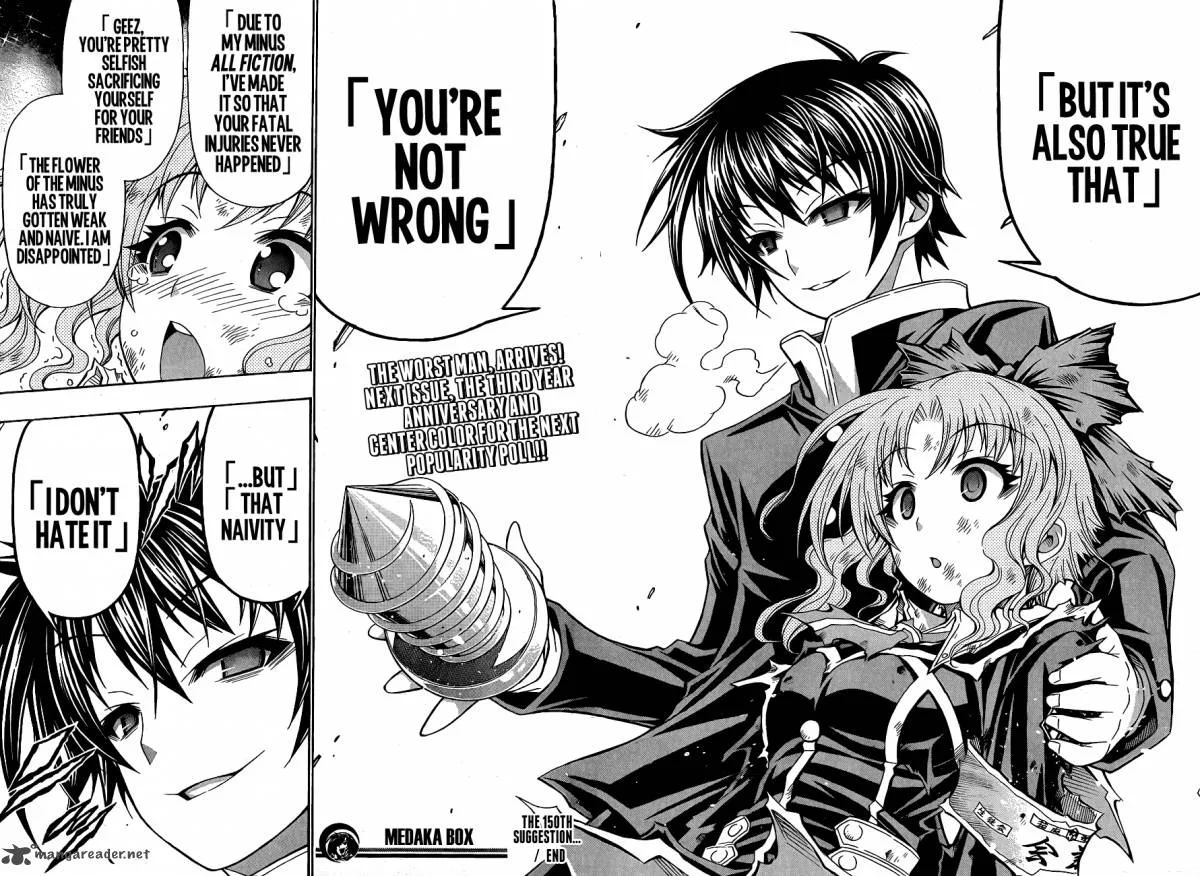 Medaka Box Chapter 150 page 19