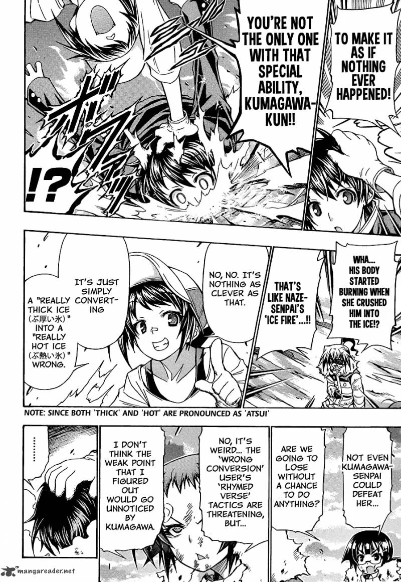 Medaka Box Chapter 151 page 10