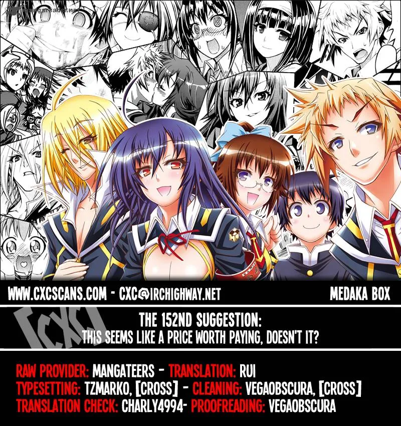 Medaka Box Chapter 152 page 1