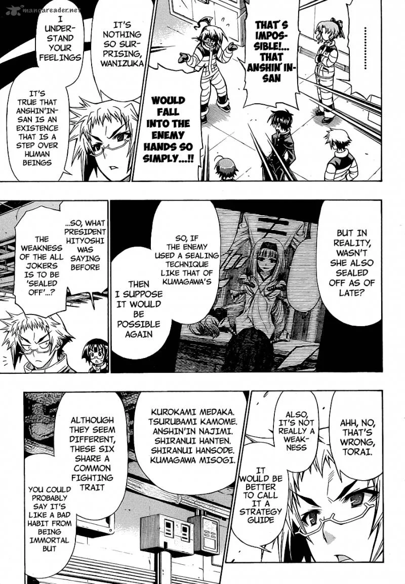 Medaka Box Chapter 152 page 9