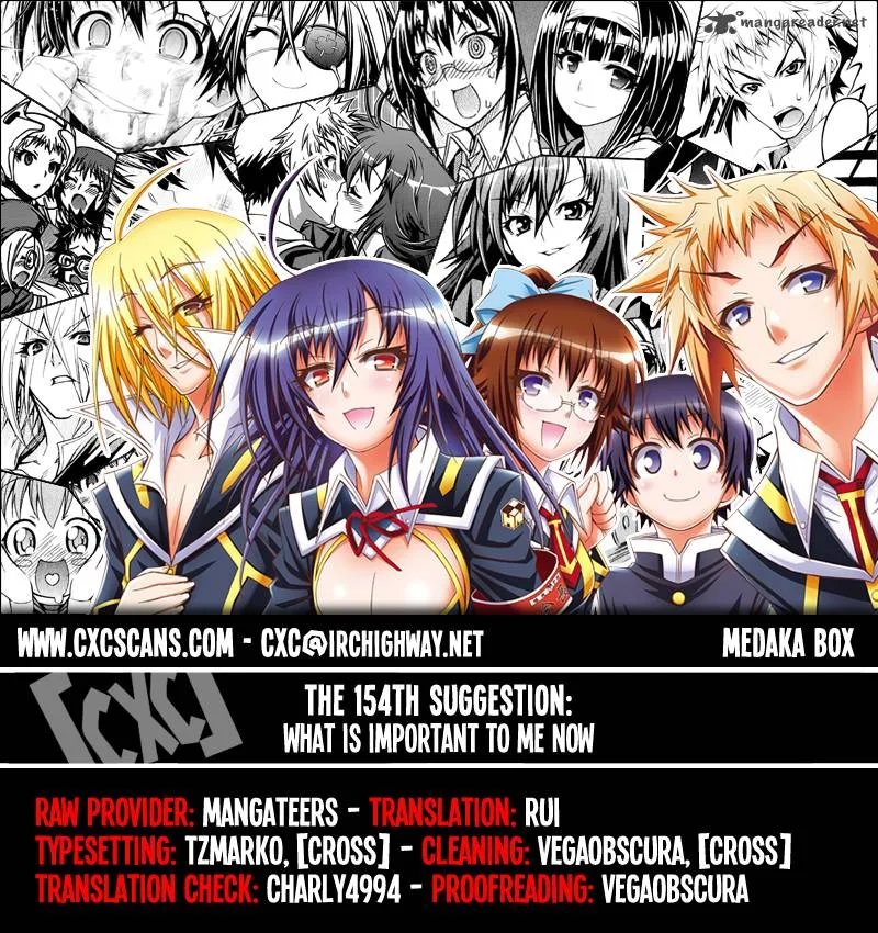 Medaka Box Chapter 154 page 1