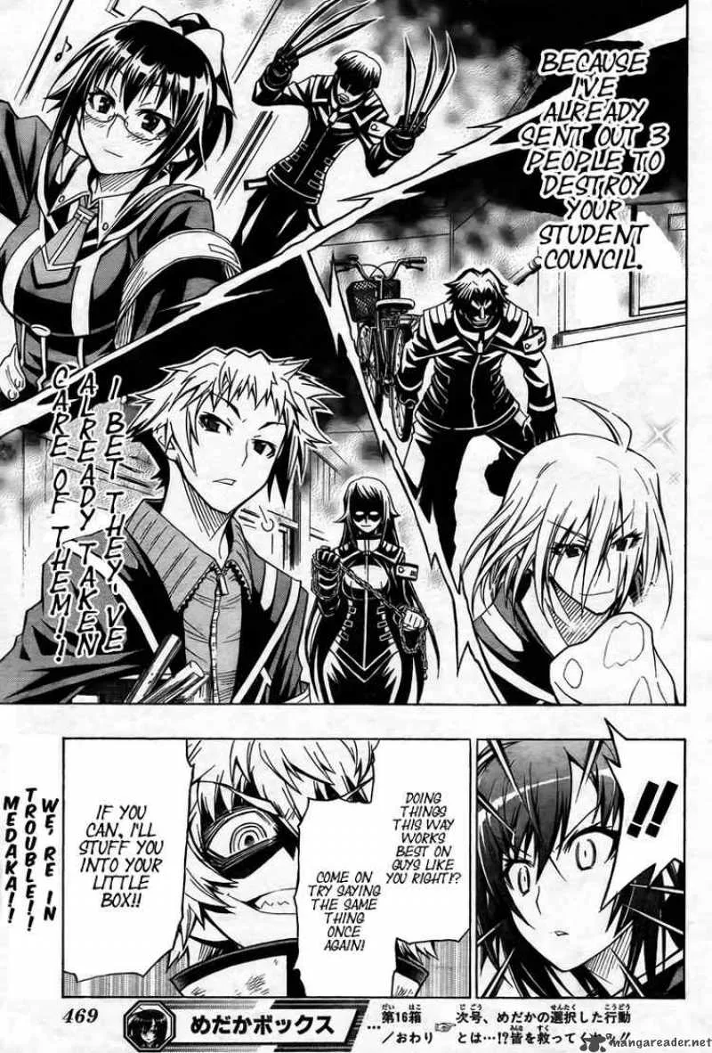 Medaka Box Chapter 16 page 18