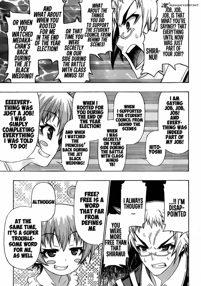 Medaka Box Chapter 162 page 7