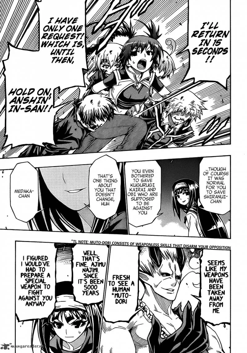 Medaka Box Chapter 163 page 14