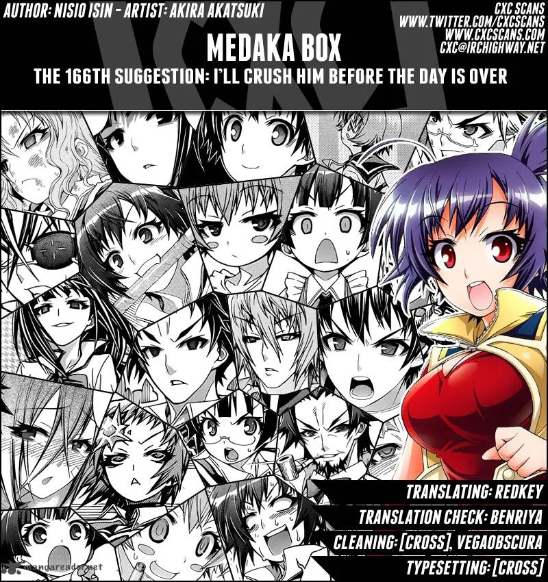 Medaka Box Chapter 166 page 1