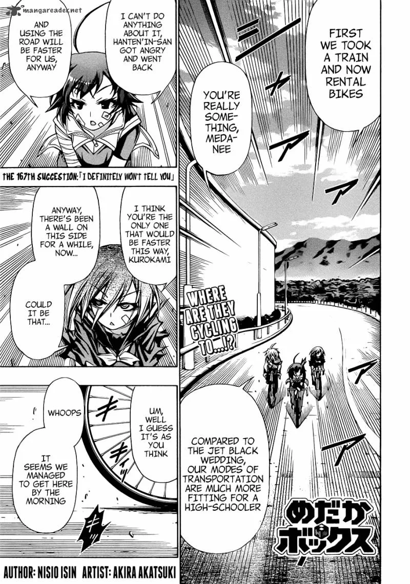 Medaka Box Chapter 167 page 3