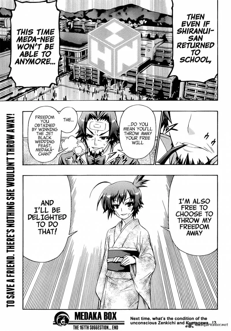 Medaka Box Chapter 167 page 21