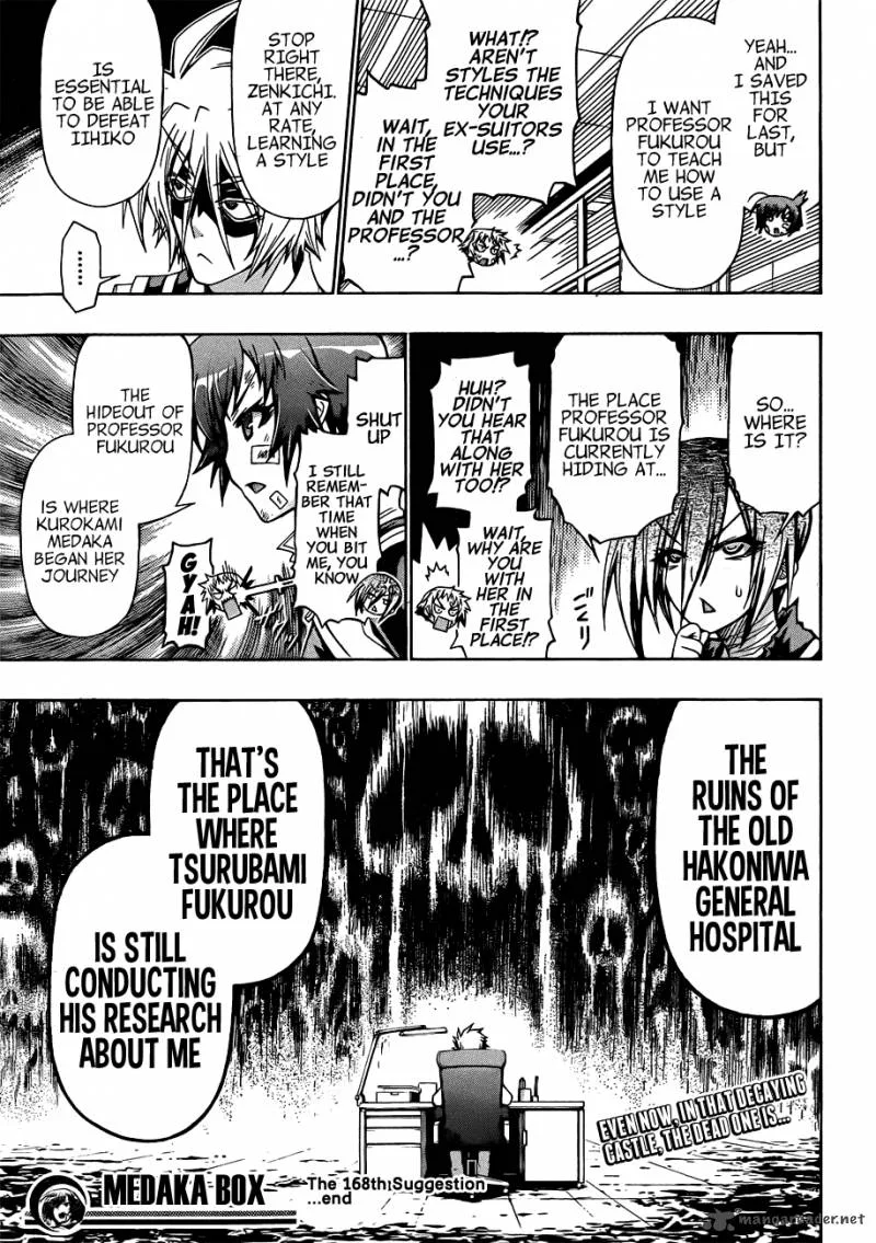 Medaka Box Chapter 168 page 21