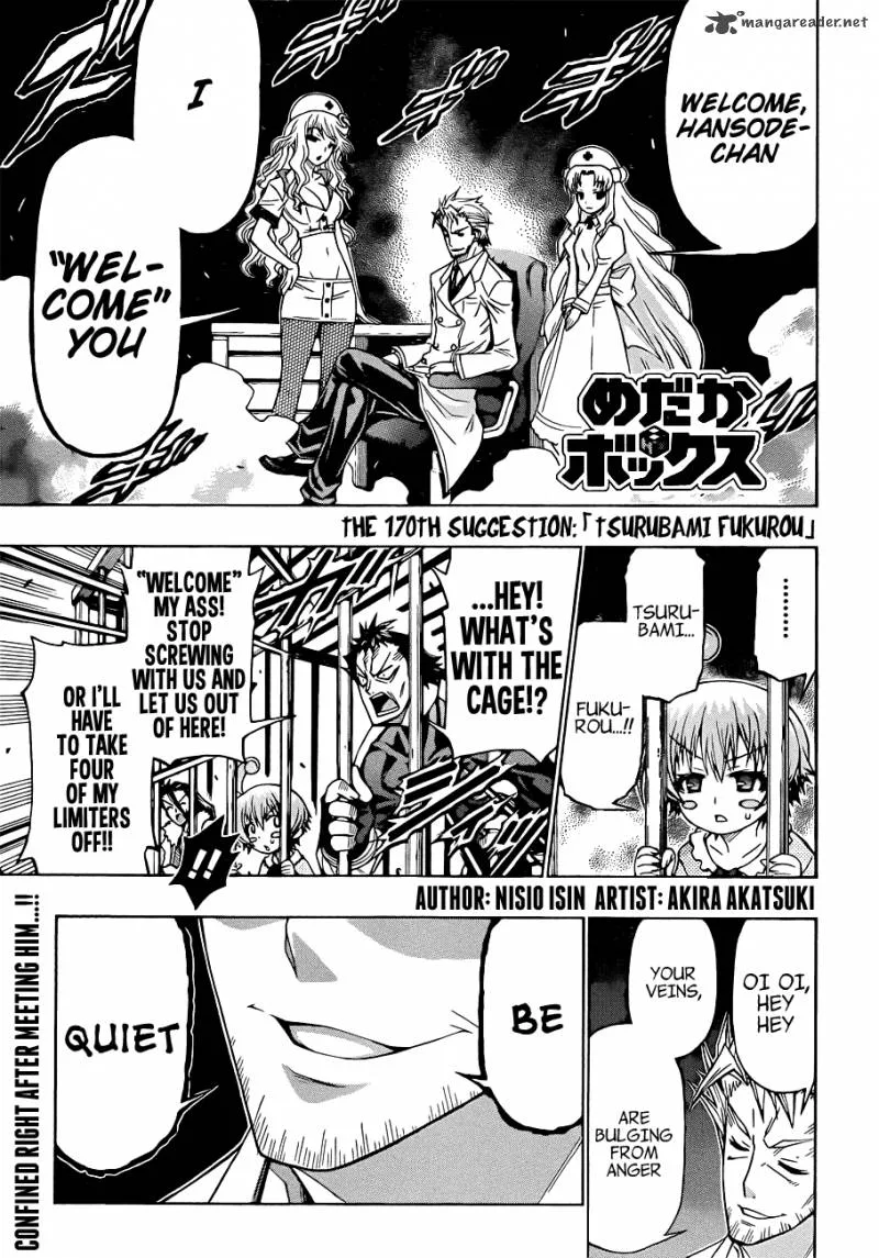 Medaka Box Chapter 170 page 3