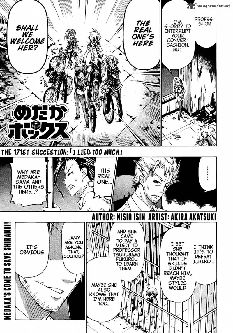 Medaka Box Chapter 171 page 3