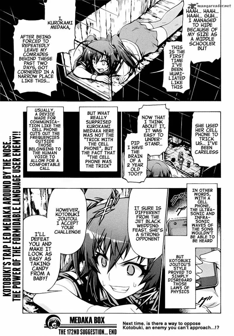 Medaka Box Chapter 172 page 21