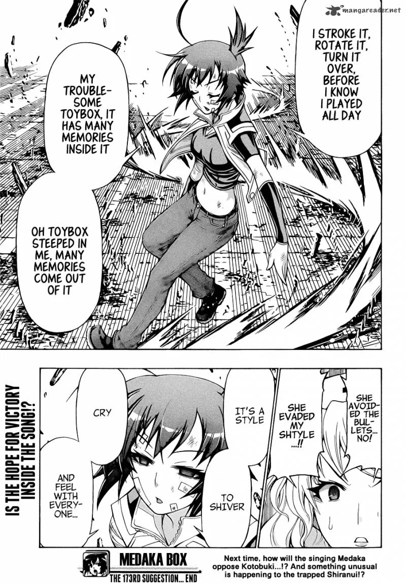Medaka Box Chapter 173 page 21