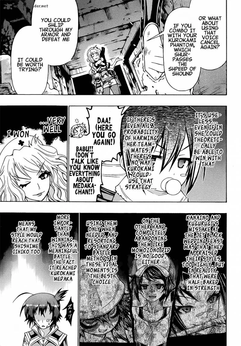 Medaka Box Chapter 173 page 19