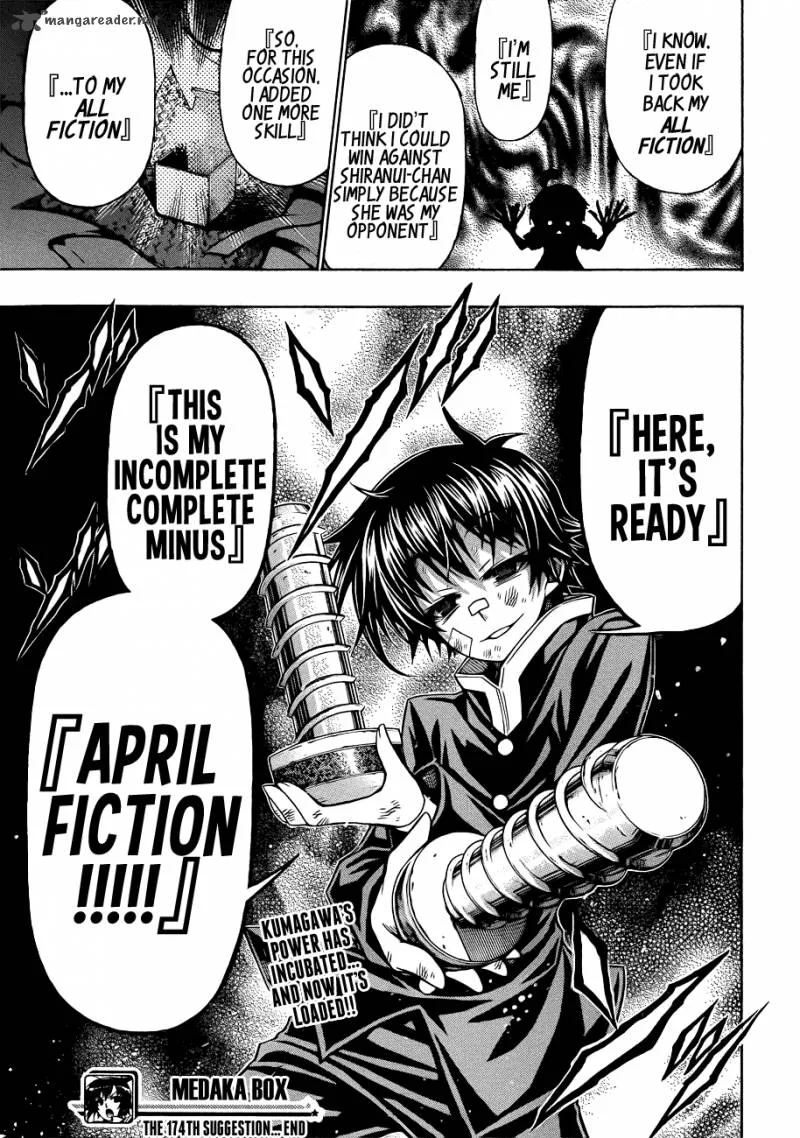 Medaka Box Chapter 174 page 23