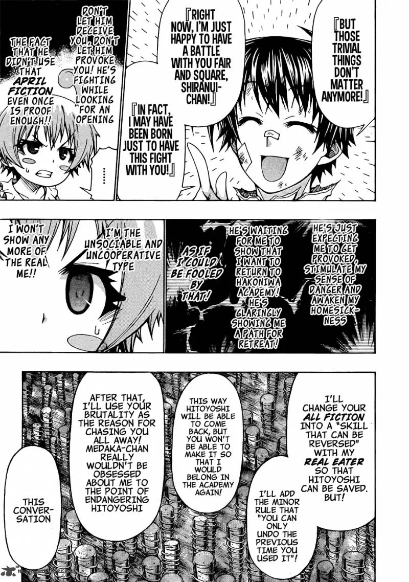 Medaka Box Chapter 175 page 17