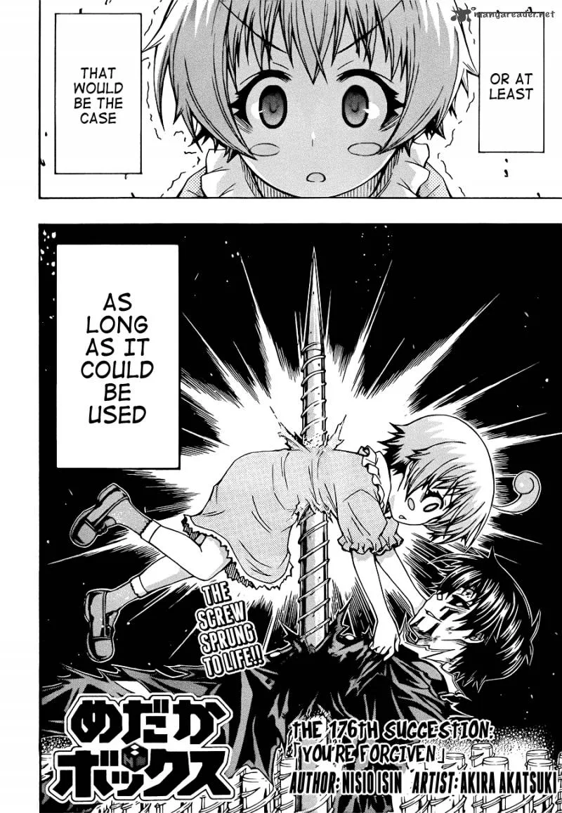Medaka Box Chapter 176 page 4