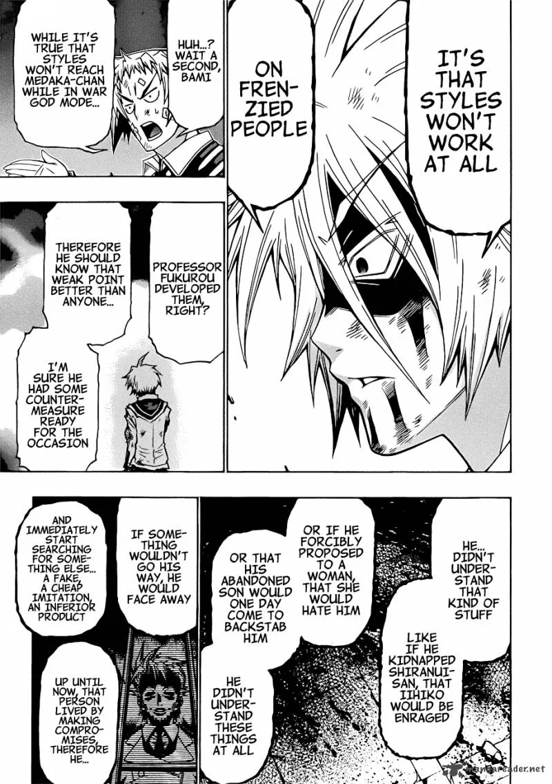 Medaka Box Chapter 177 page 18
