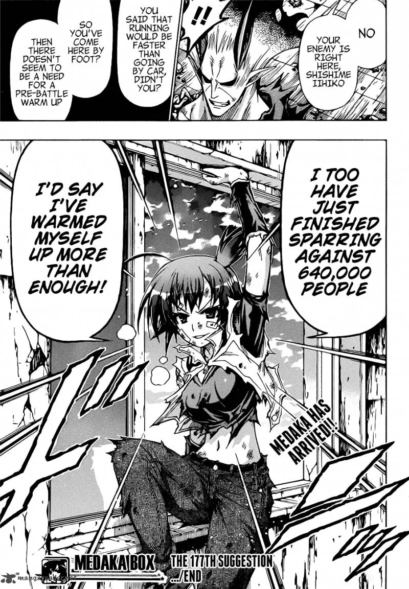 Medaka Box Chapter 177 page 22