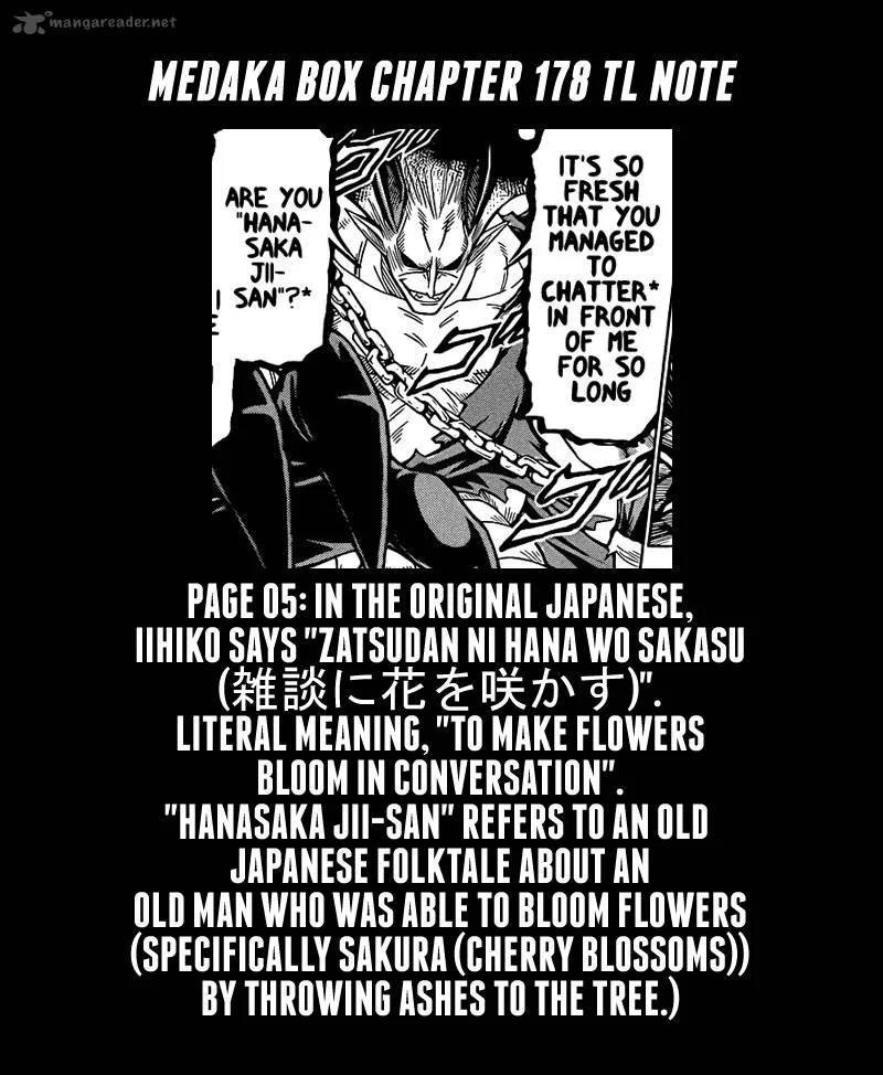 Medaka Box Chapter 178 page 22