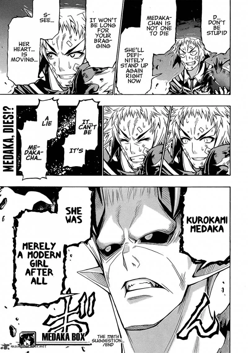 Medaka Box Chapter 178 page 21