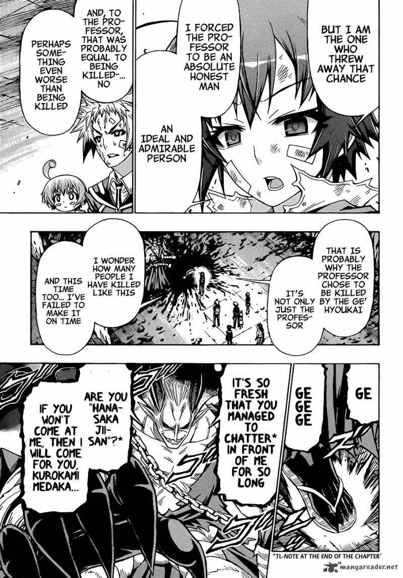 Medaka Box Chapter 178 page 7