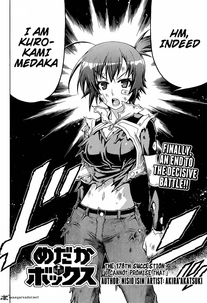 Medaka Box Chapter 178 page 4
