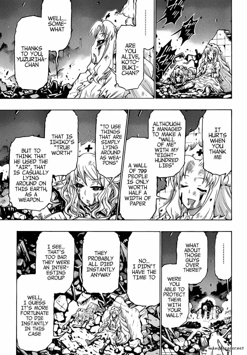 Medaka Box Chapter 181 page 16
