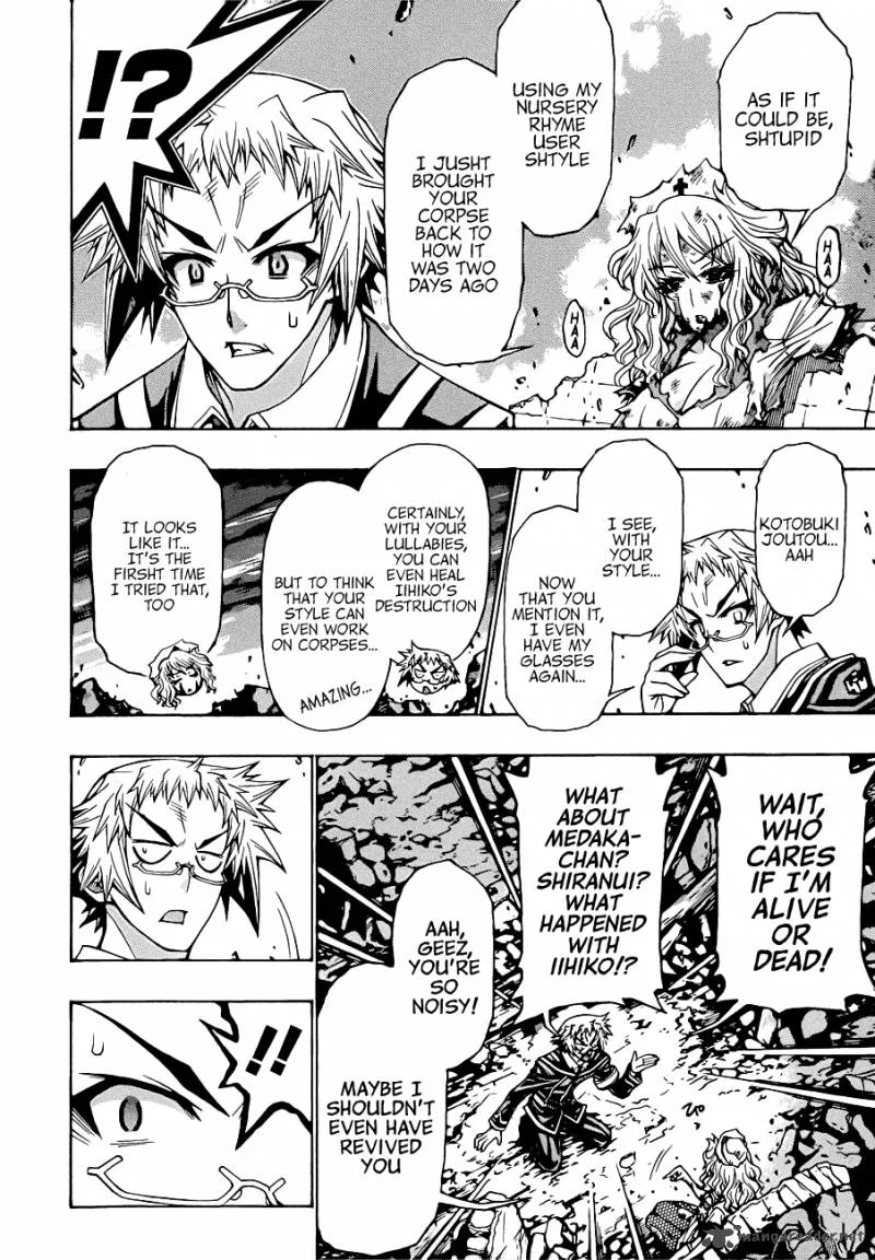 Medaka Box Chapter 182 page 6