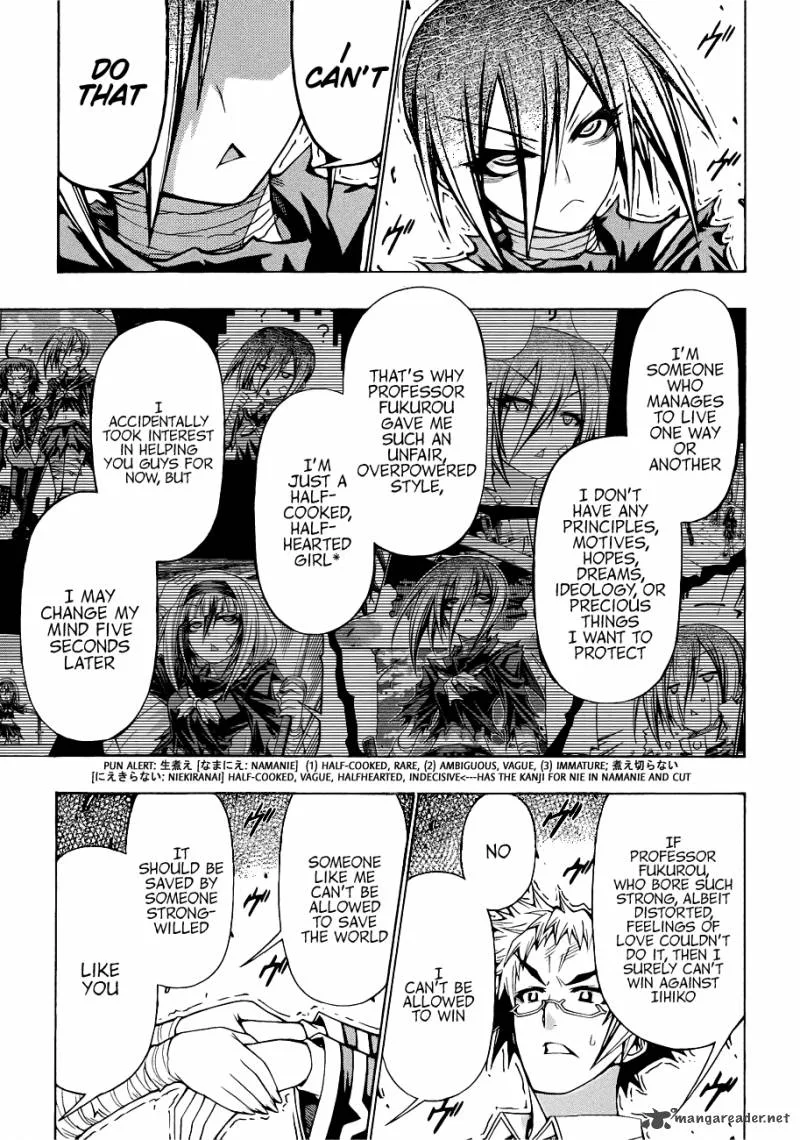 Medaka Box Chapter 182 page 13