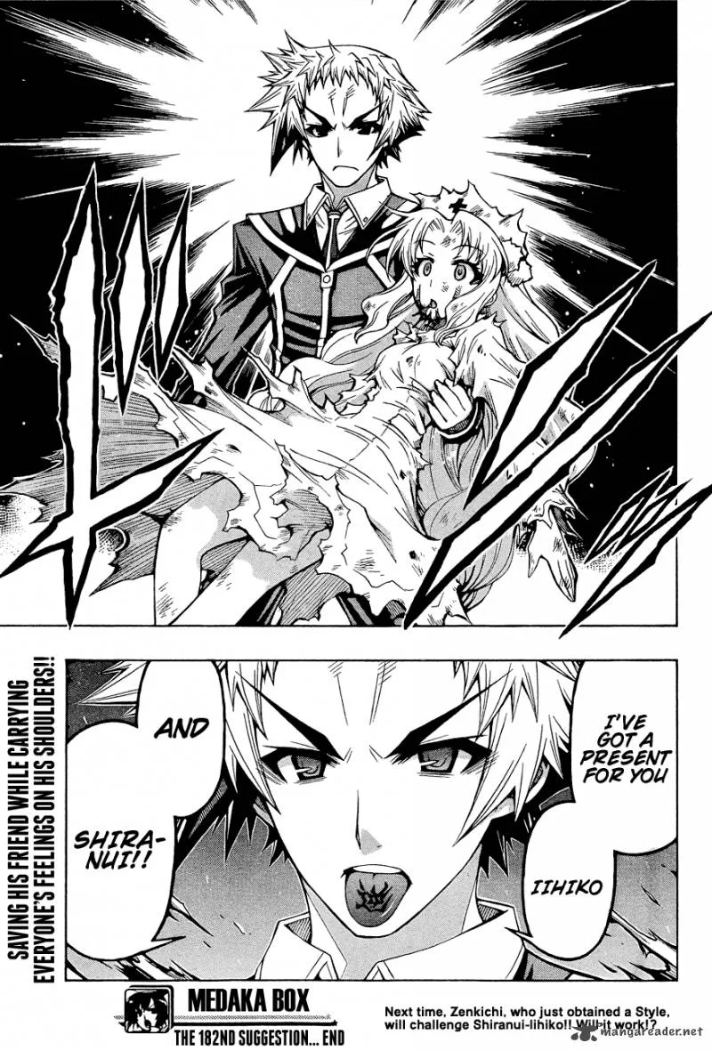Medaka Box Chapter 182 page 21