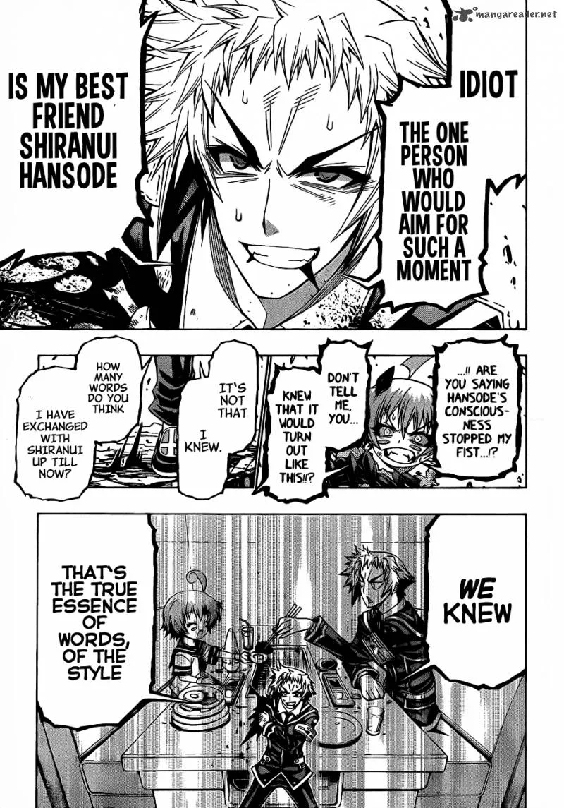 Medaka Box Chapter 183 page 17