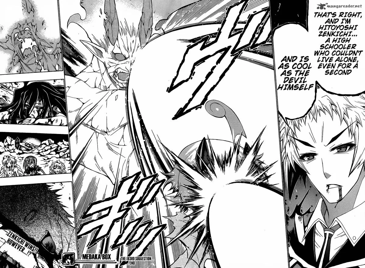 Medaka Box Chapter 183 page 20