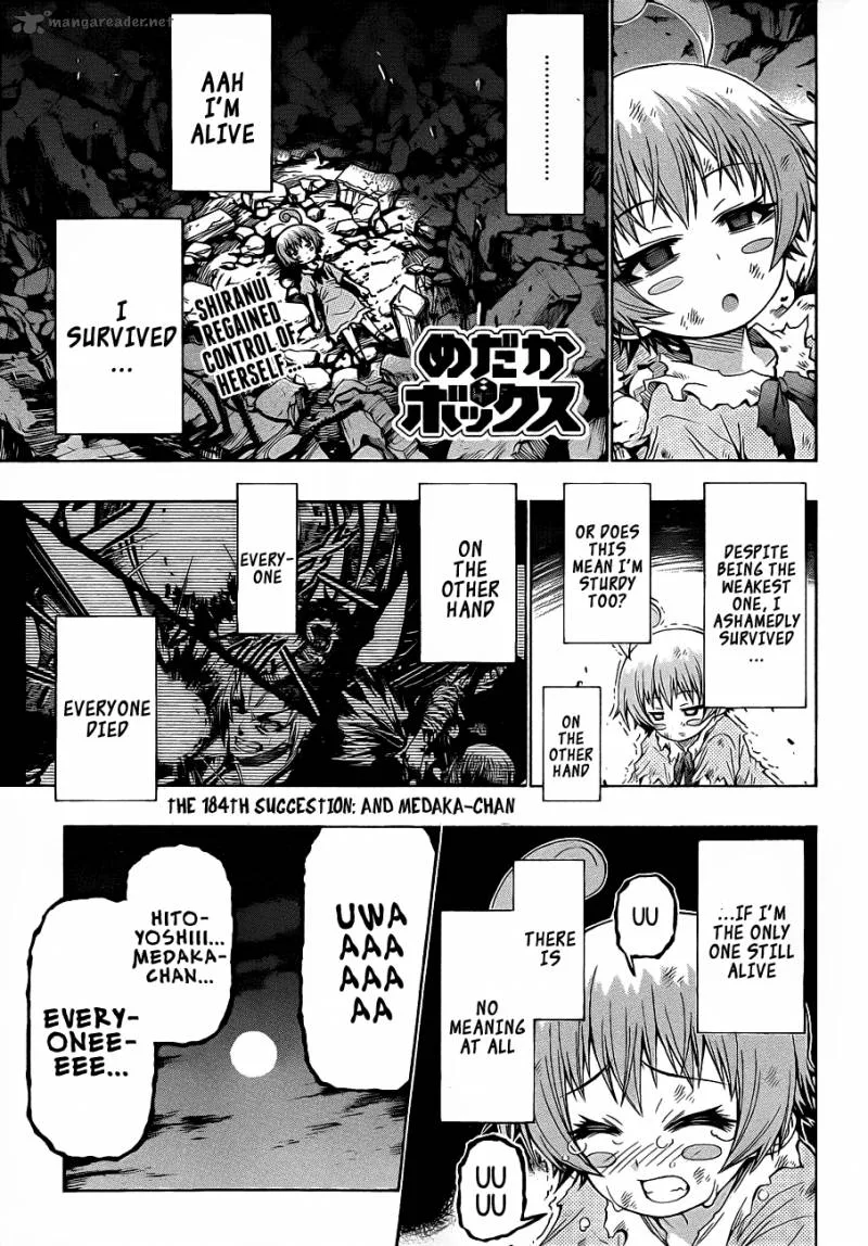 Medaka Box Chapter 184 page 3