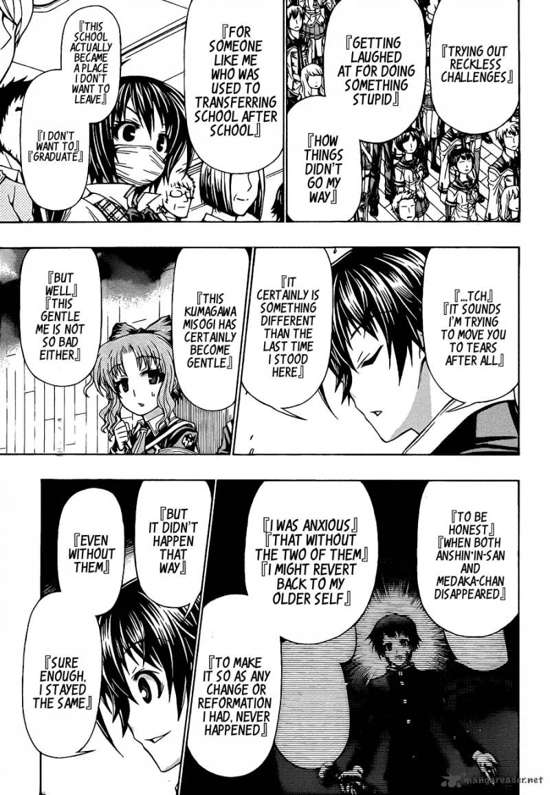 Medaka Box Chapter 185 page 13