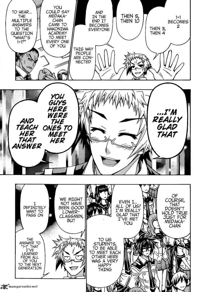 Medaka Box Chapter 185 page 9