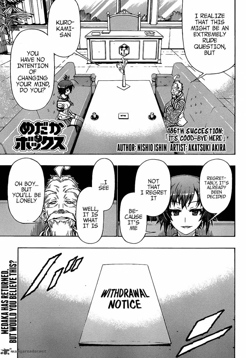 Medaka Box Chapter 186 page 3
