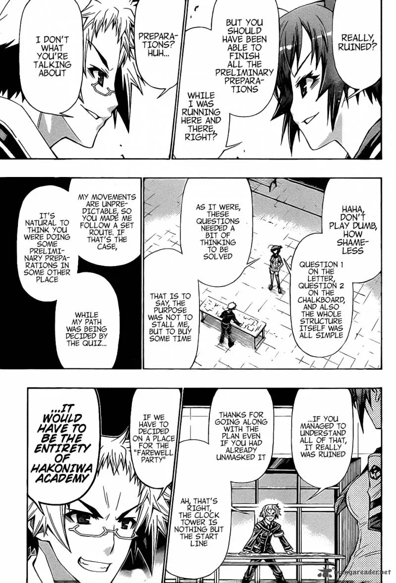 Medaka Box Chapter 187 page 7