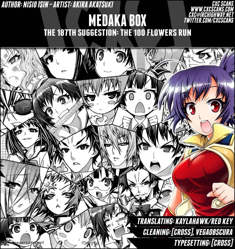 Medaka Box Chapter 187 page 1