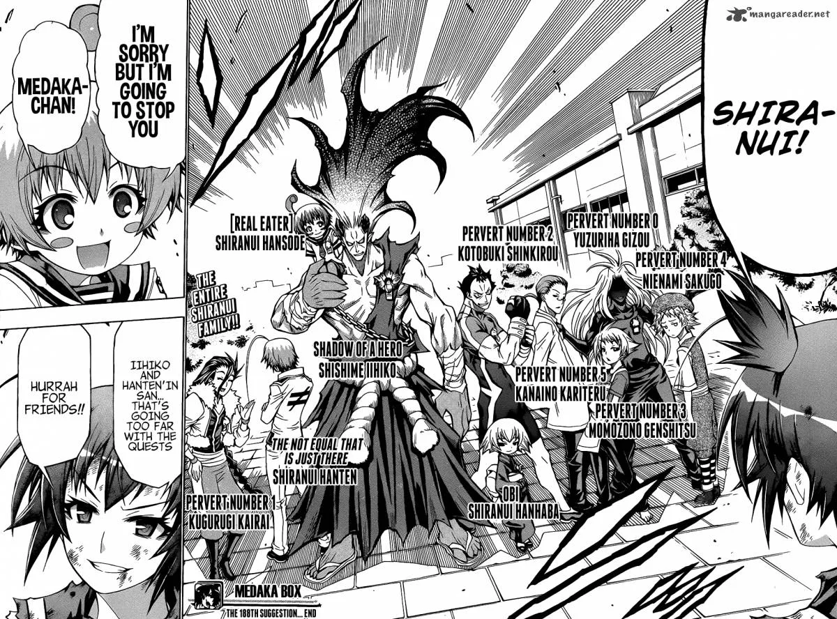Medaka Box Chapter 188 page 18